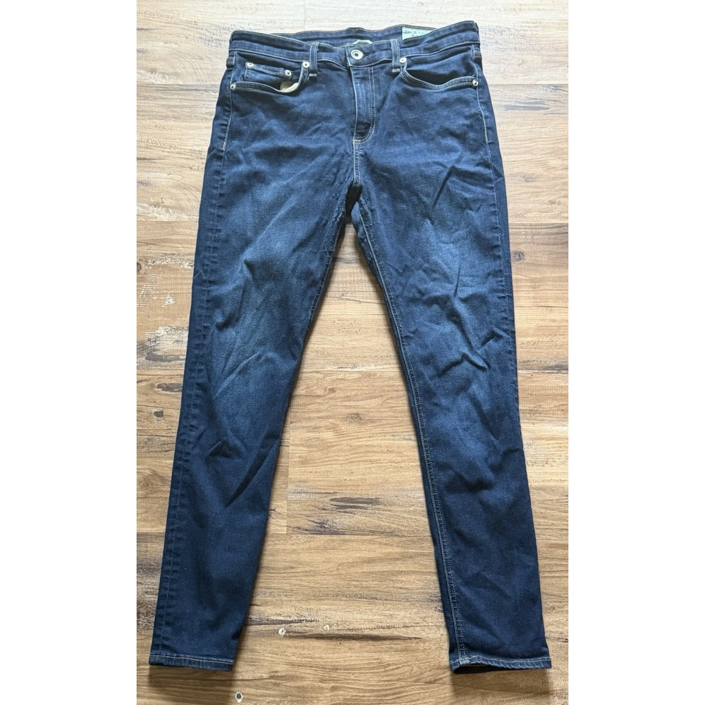 Rag & Bone Mid-Rise Ankle Skinny Dark Wash Jeans Juniors Size 29"waist